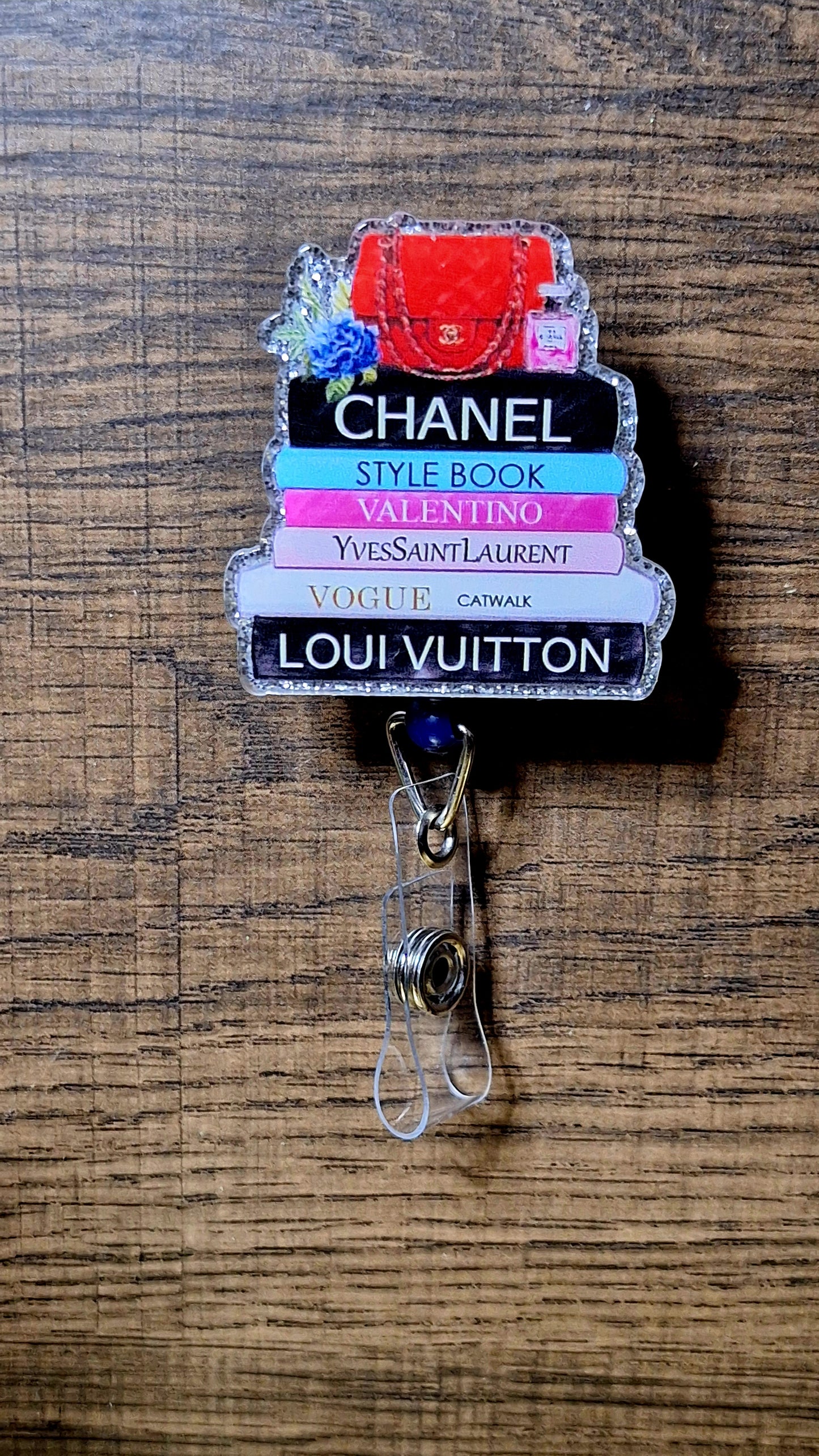 Bougie Bags ( Badge Reel)