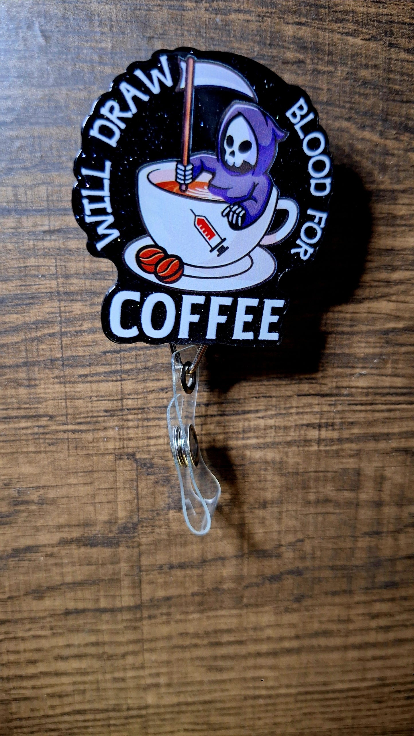 Will Draw Blood For Coffee
