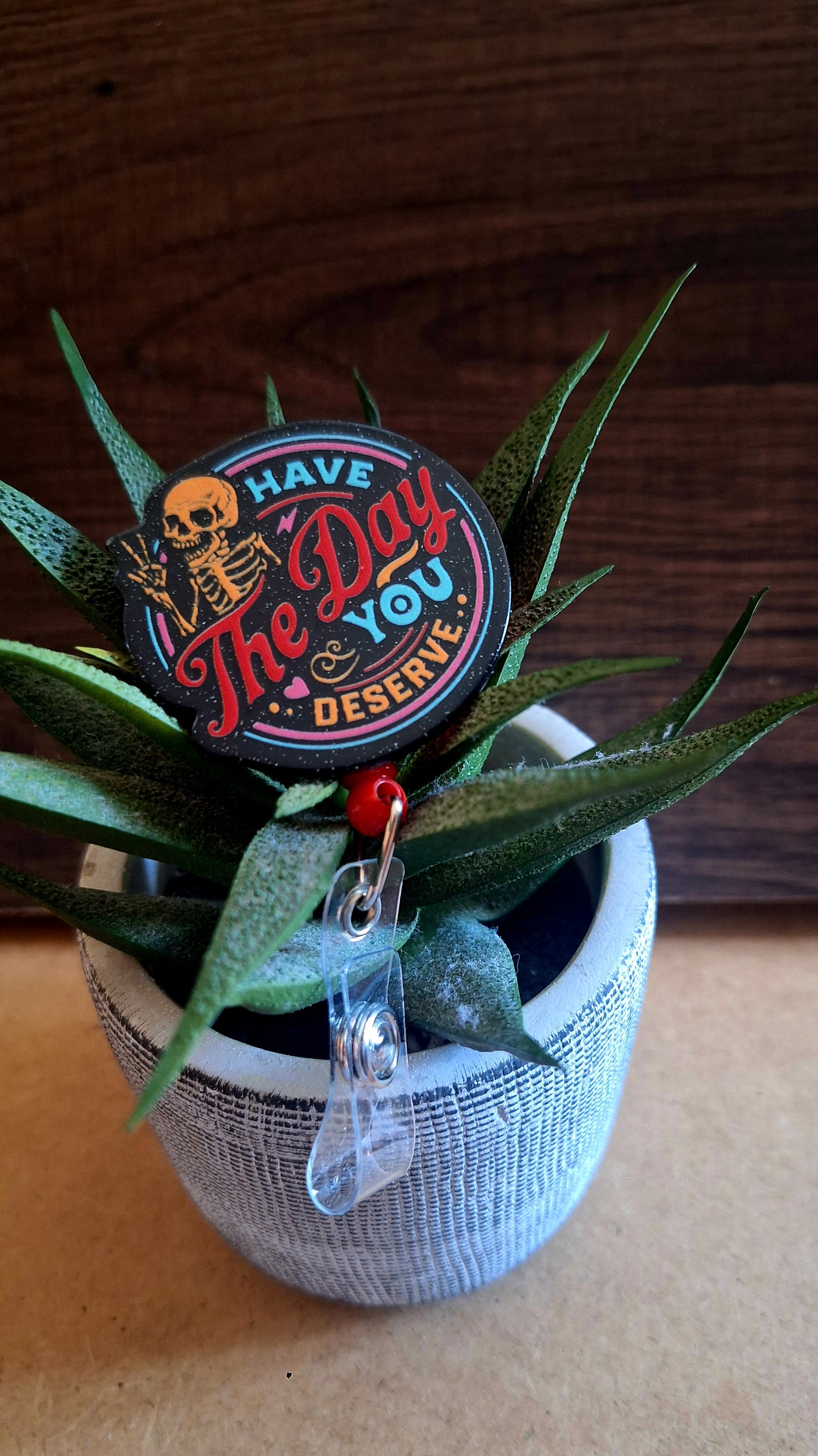 Retractable ID Badge Charms