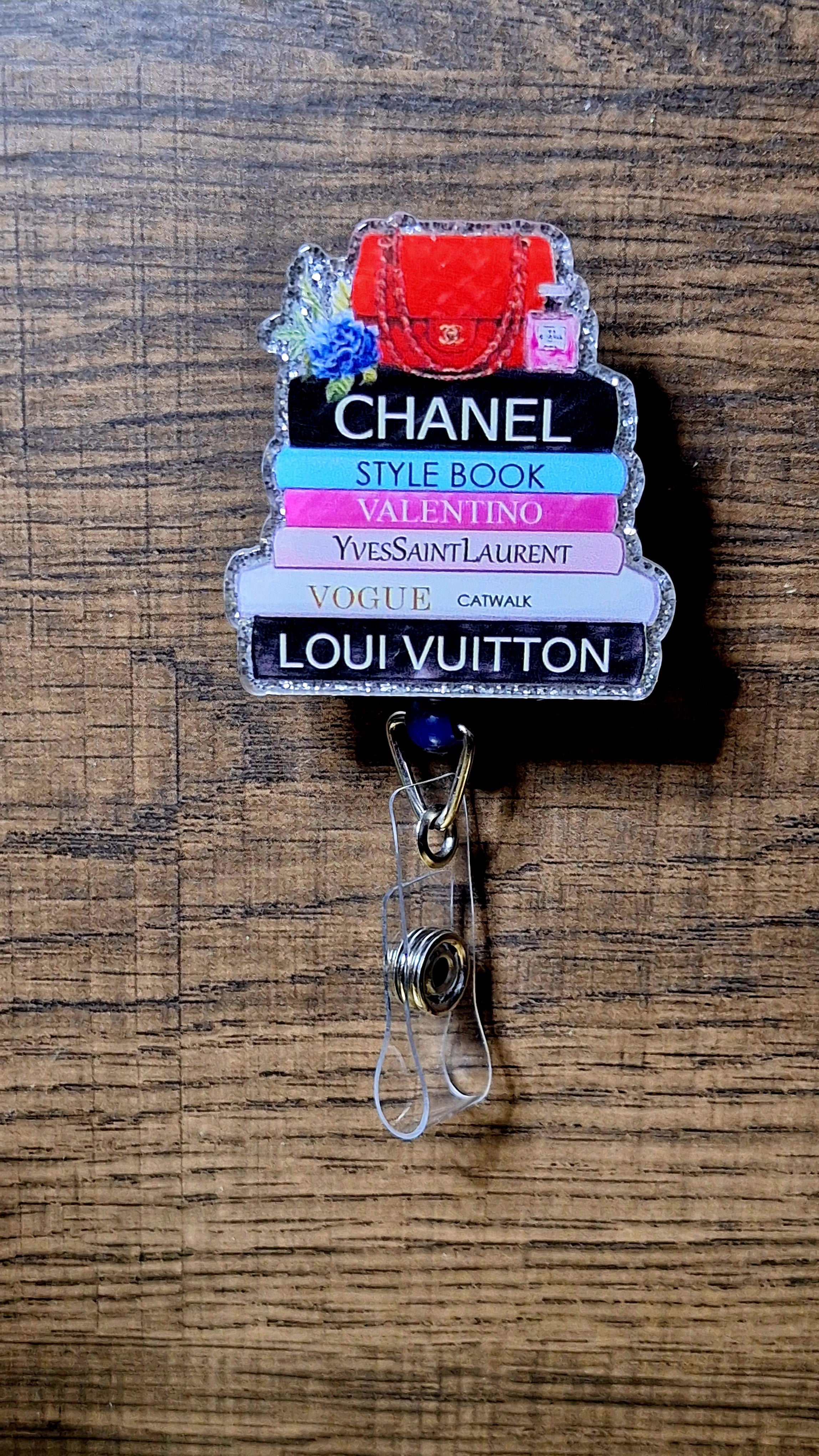 Bougie Bags ( Badge Reel)