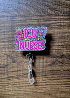 ICU NURSE (Badge Reel)