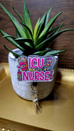 ICU NURSE (Badge Reel)