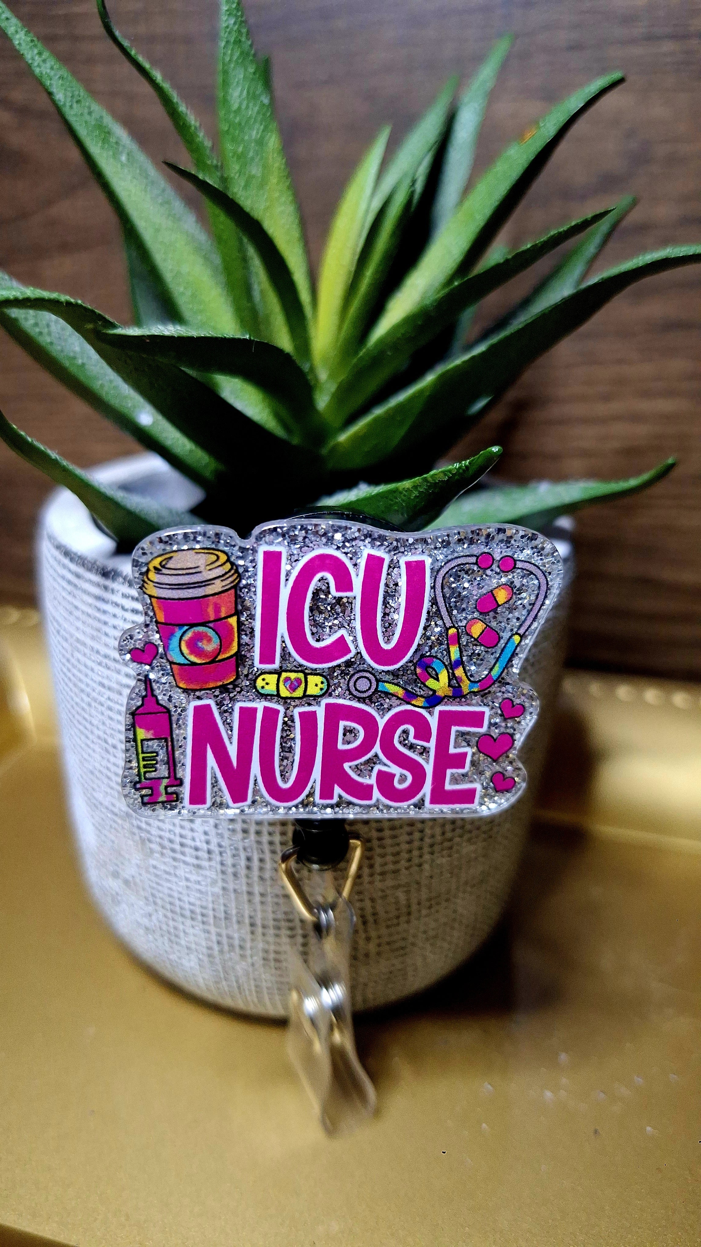 ICU NURSE (Badge Reel)