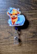 Baby Blue Lamb (Badge Reel)