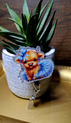 Baby Blue Lamb (Badge Reel)