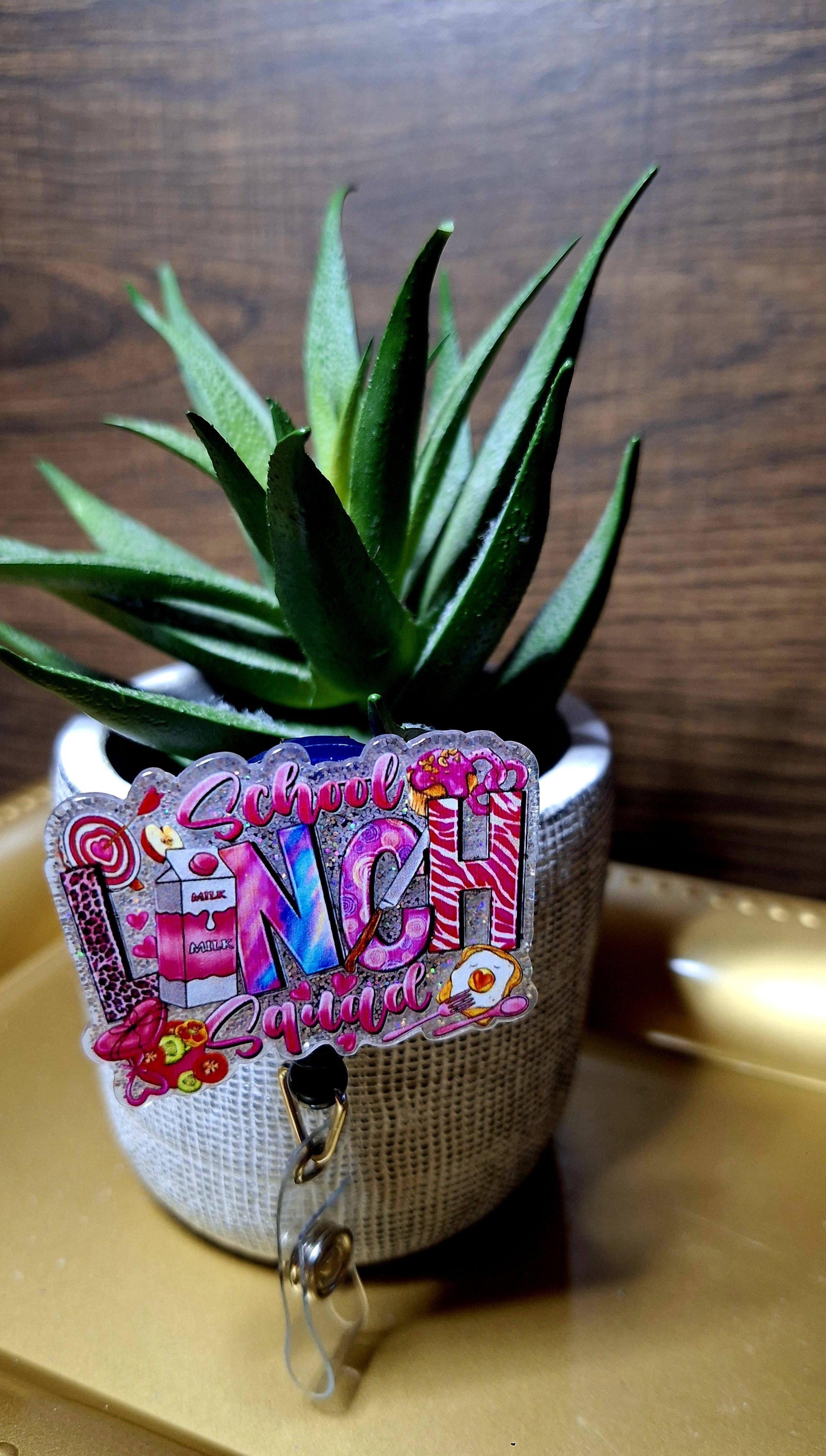 School Lunch (Badge Reel)