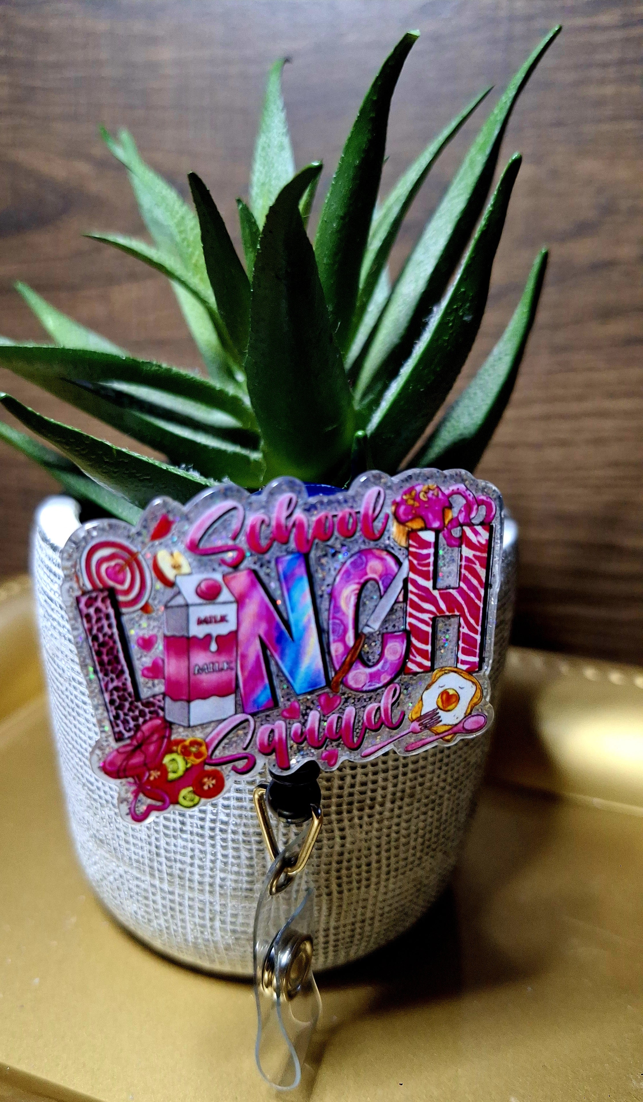 School Lunch (Badge Reel)