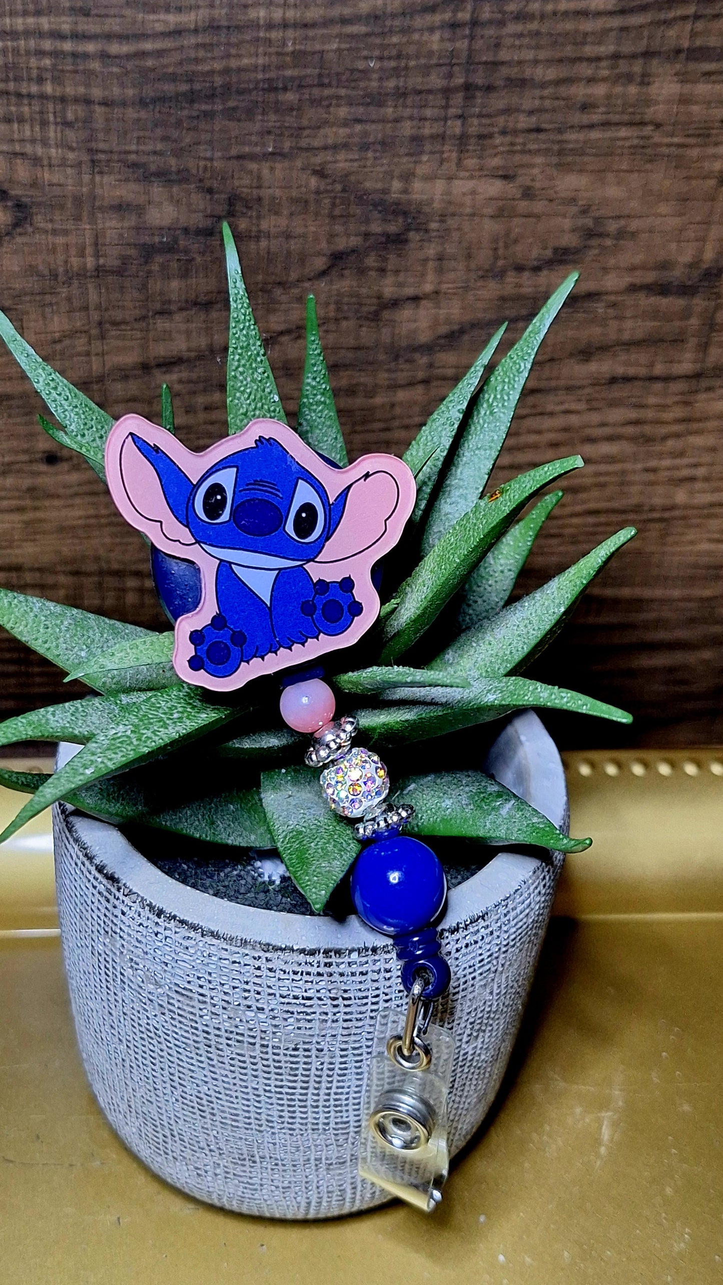 Stitch in Pink (Badge Reel)