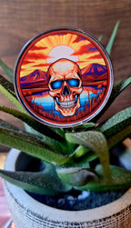 Sunset Candy Skull (PopSocket)