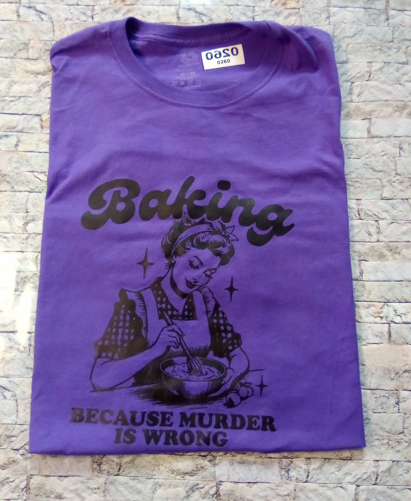 Baking Because Murder is Wrong