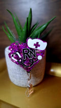 RN Heart (Purple) (Badge Reel)