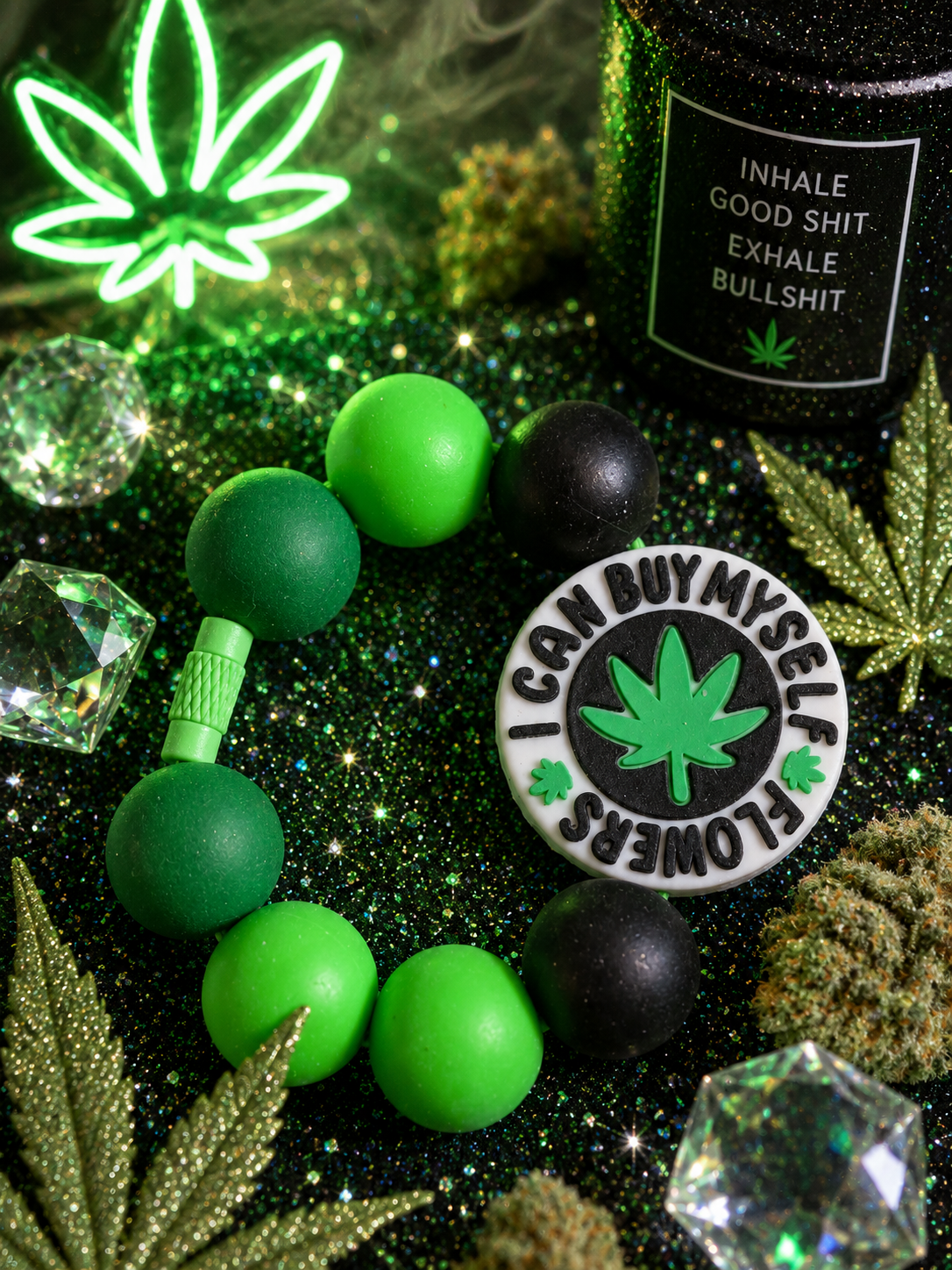 Her flowers are Green (CC)