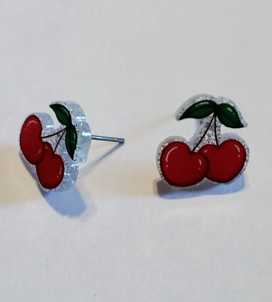 Cherry Bloom Studs